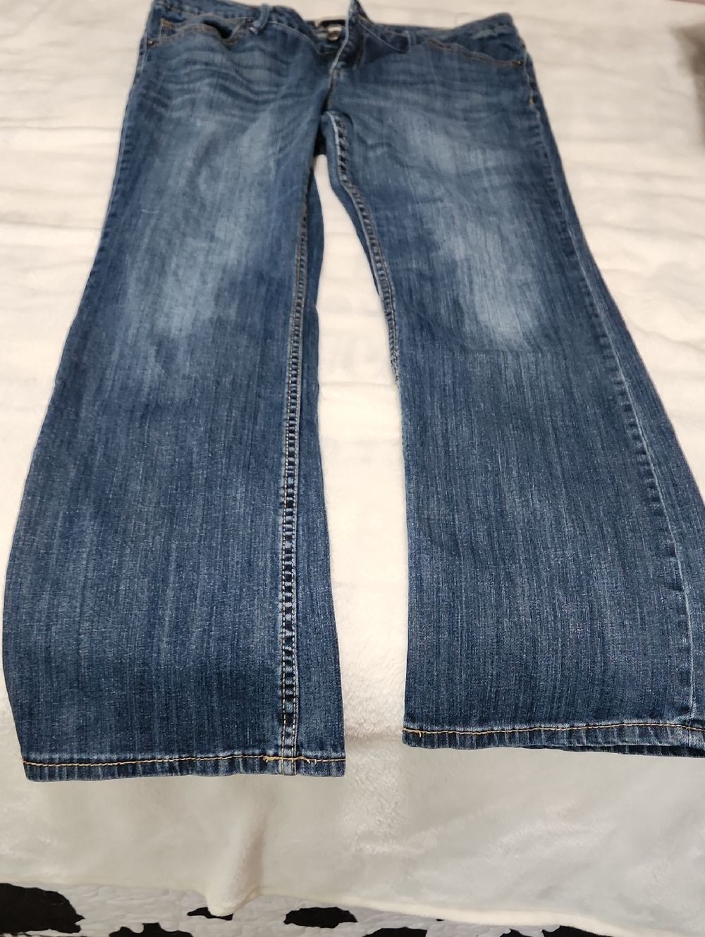Banana Republic Women's Medium Blue Flare Jeans
